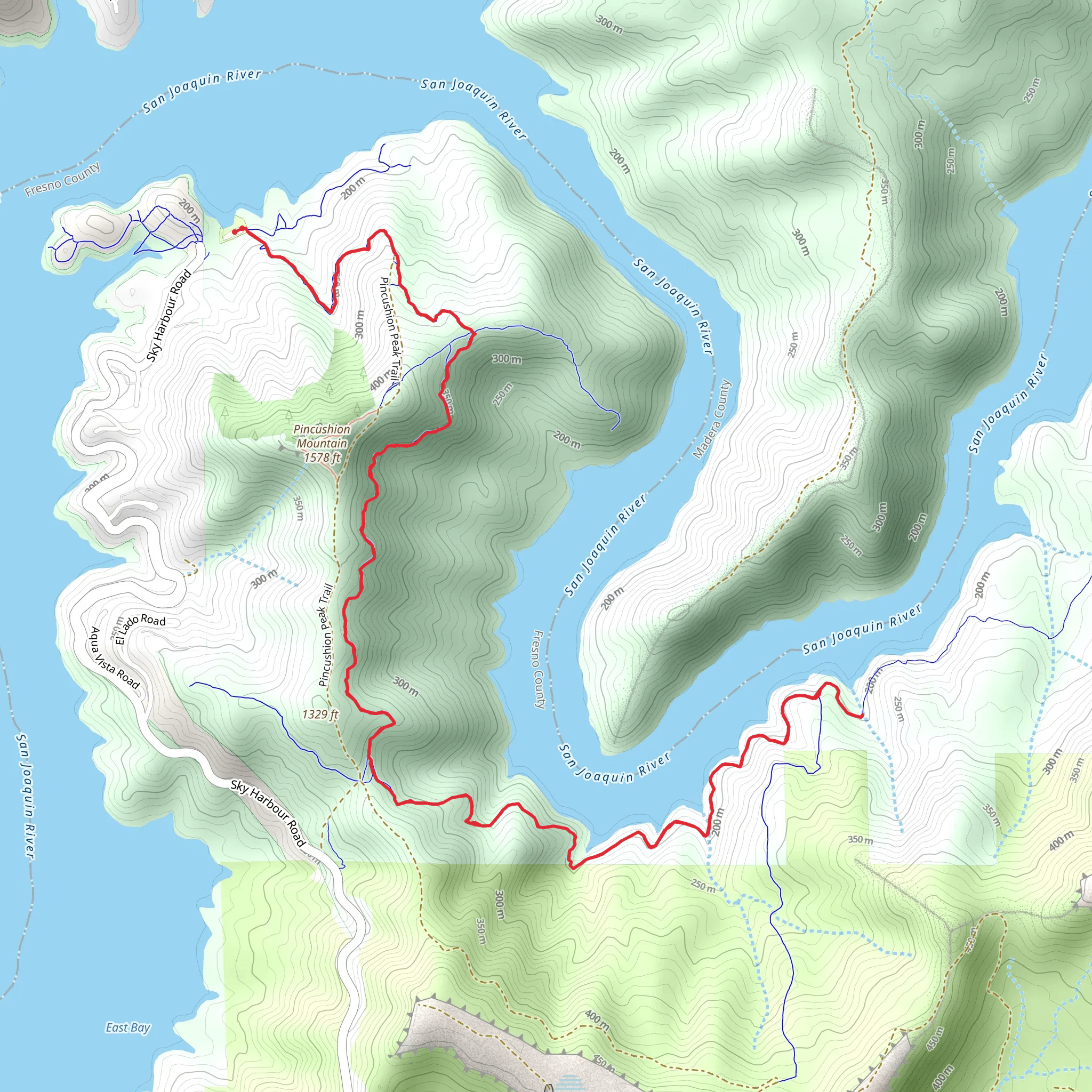 San Joaquin River Trail to Big Bend mobile static map