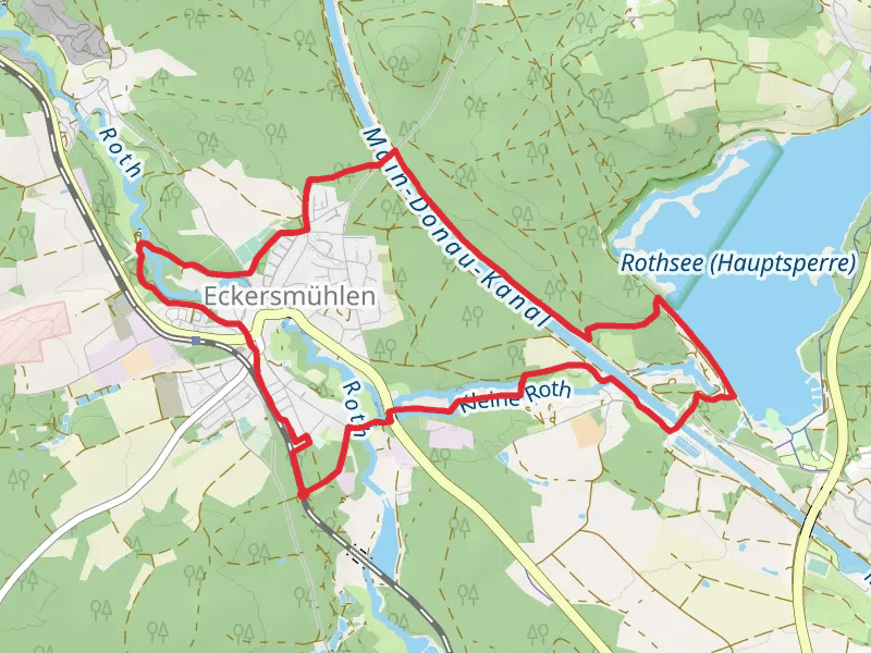 Main-Donau-Kanal via Der Seenlaender