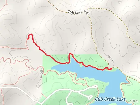 Cub Creek Lake North Shore Walk