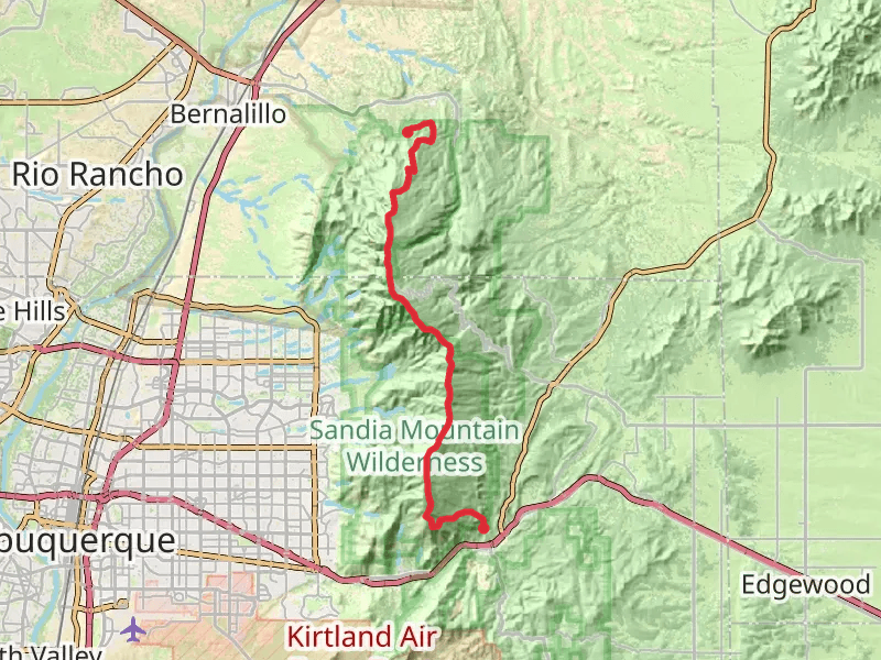 Sandia Crest Trail