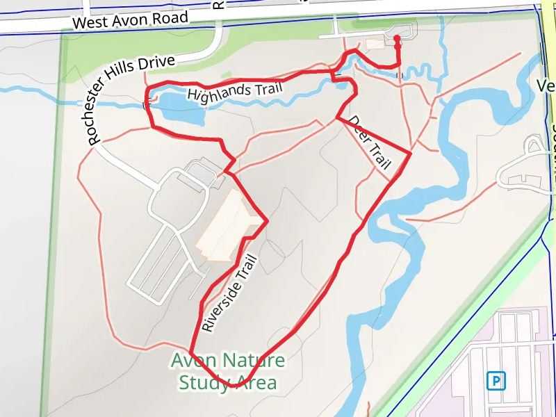 Highlands, Riverside and Deer Loop Trail