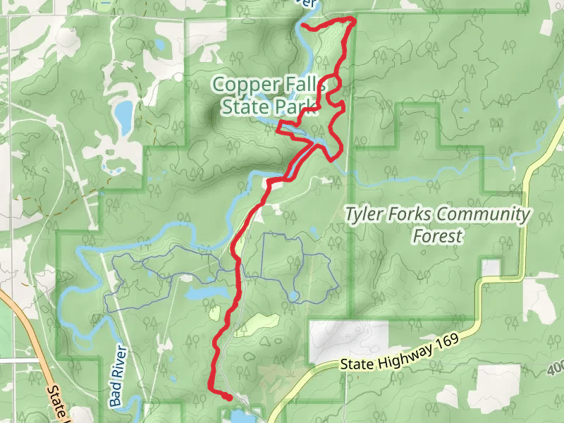 North Country Trail and Brownstone Loop Trail