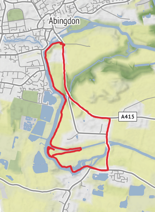 Morning detours mobile static map