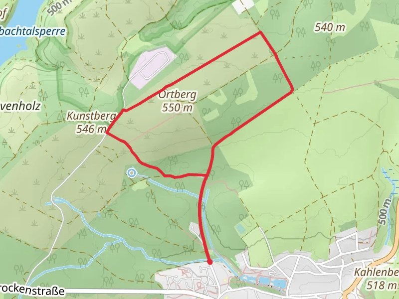 Eisensteinstraße and Ortberg Loop