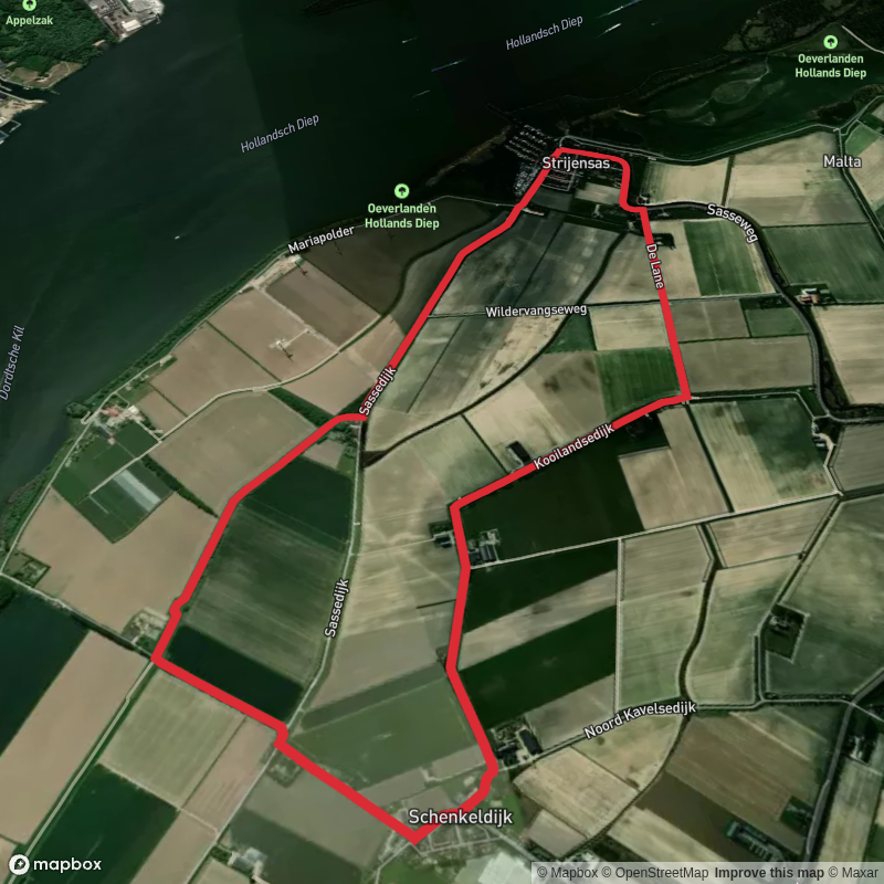 Strijensas Route
