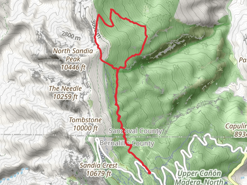 Osha Loop Trail via 10K Trail