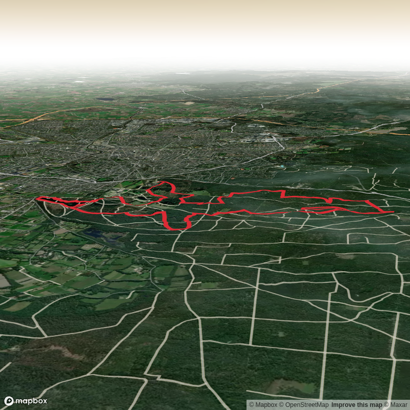 Veld Vijvers, Achterpark, Wolvenbosch and Fort Java Loop