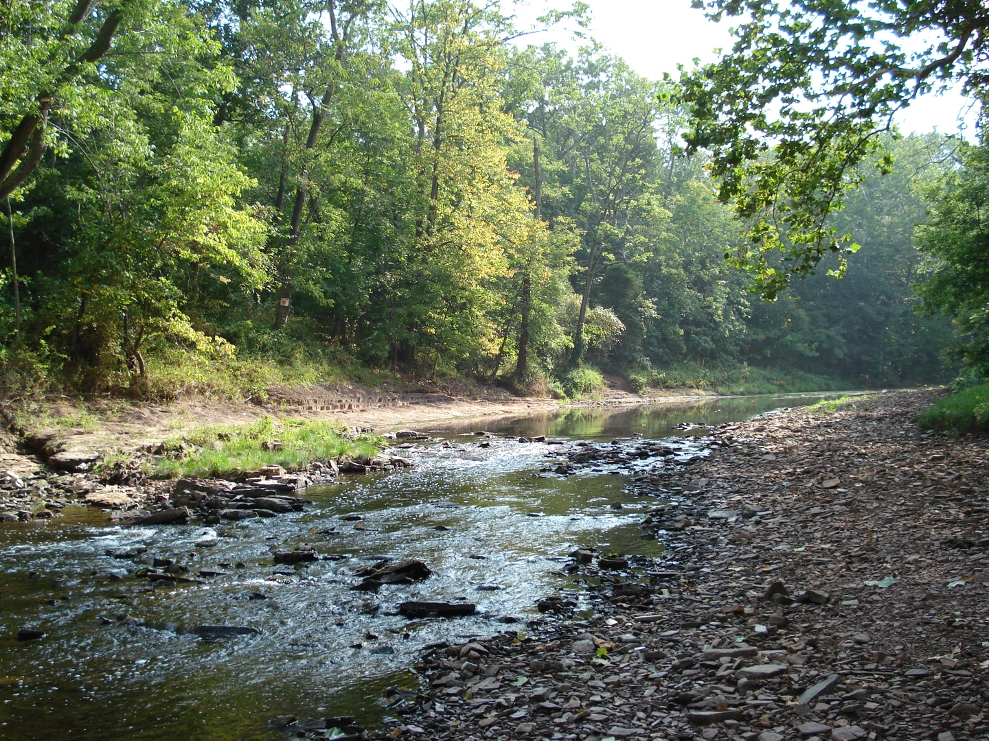 An image depicting the trail Skippack Creek Trail and its surrounding area.