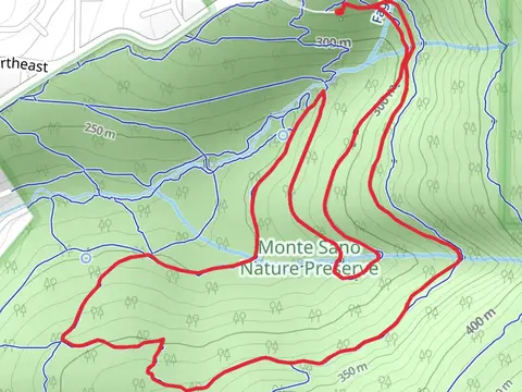 Railroad Bed, Alms House and Bluffline Loop Trail