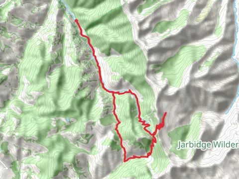 Jarbidge and Emerald Lake Loop