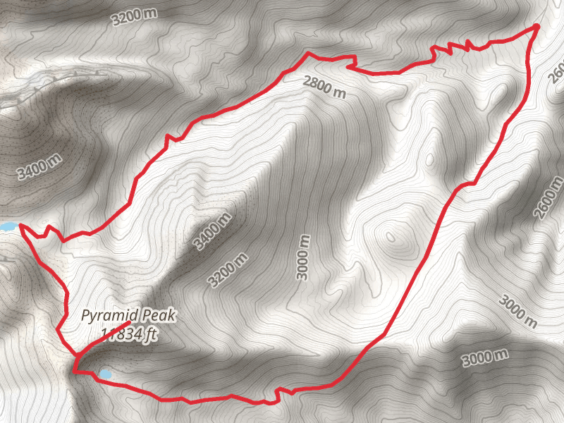 Baker Creek, Pyramid Peak and Timber Creek Loop Trail