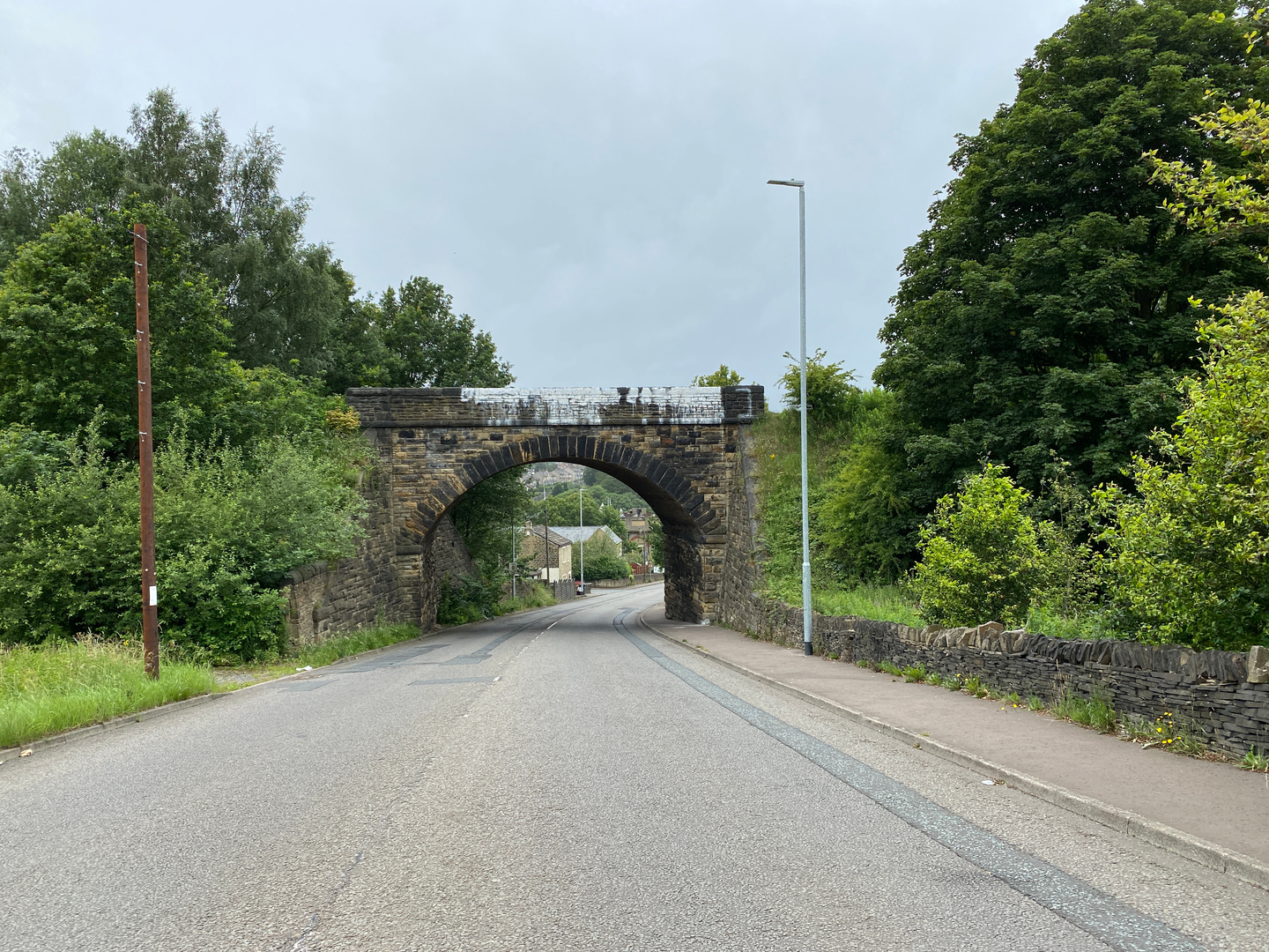 An image depicting the trail Bradford Loop from Saltaire and its surrounding area.
