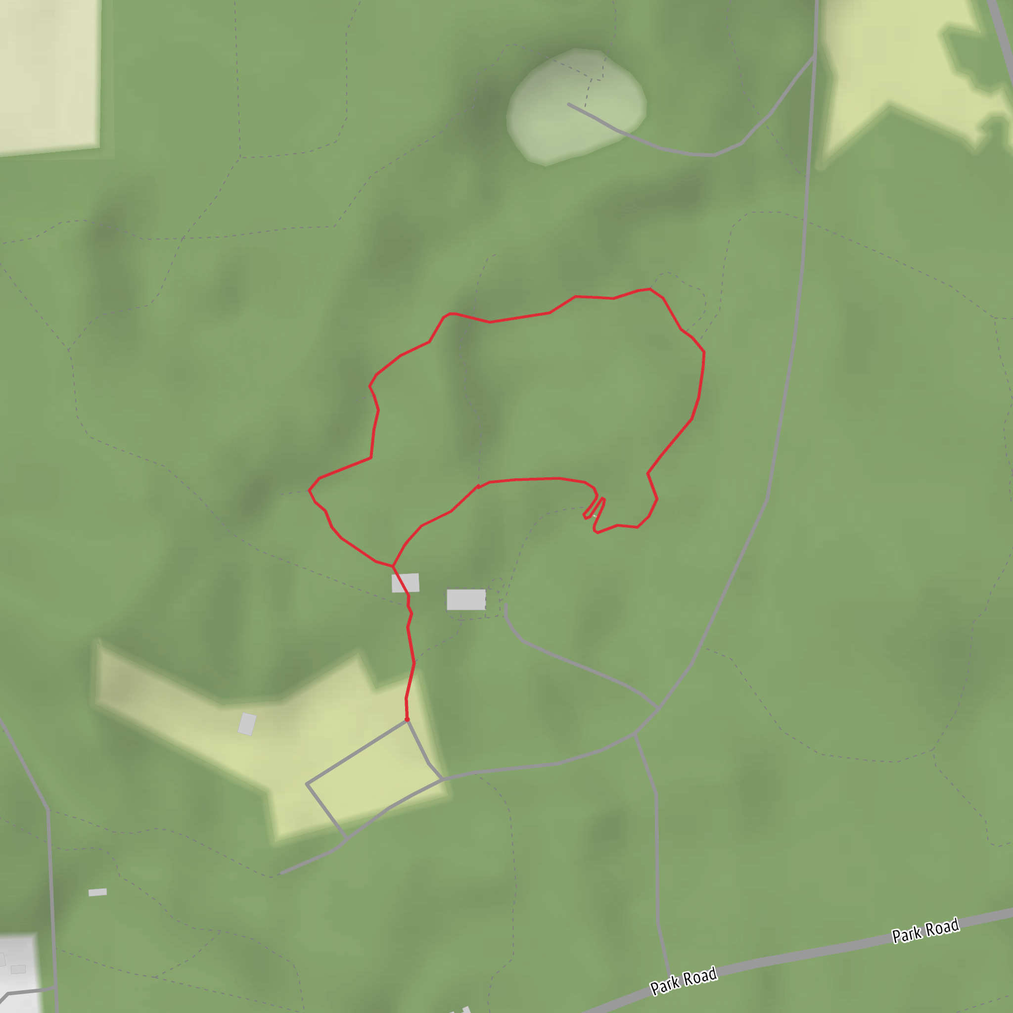 Austin Nature Trail mobile static map