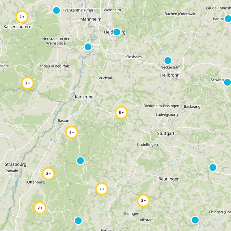 Pforzheim Static Map