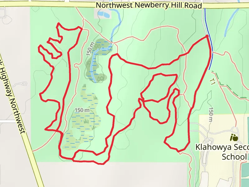 Big Cedar, Wolf, and Deer Loop Trail
