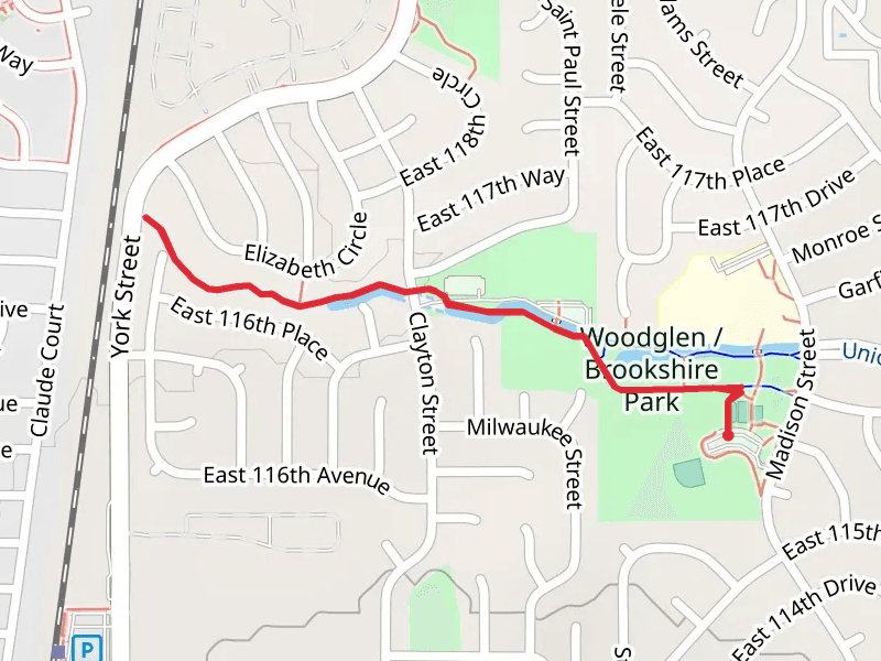 Woodglen Pond and Union Ditch Trail