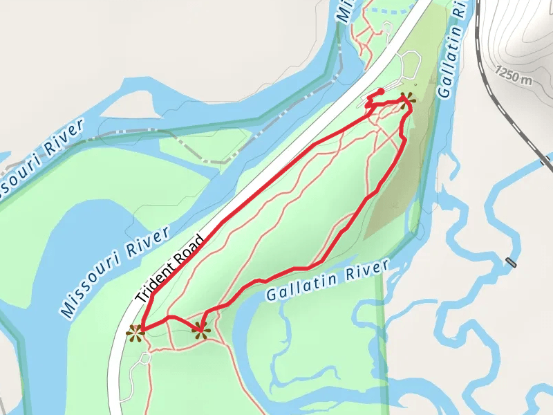 Missouri Headwaters State Park Loop Trail