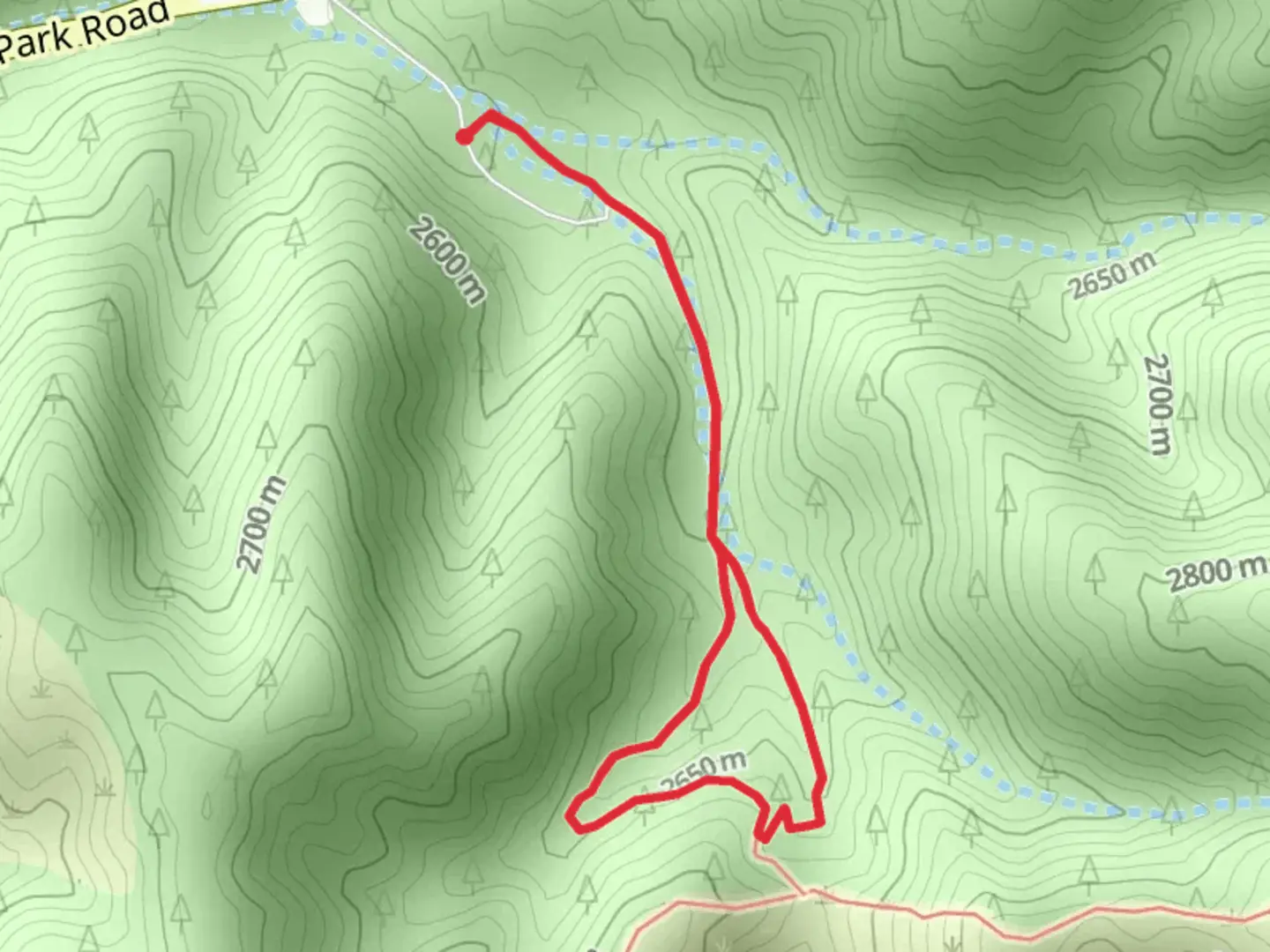 An image depicting the trail Black Canyon Loop Trail and its surrounding area.