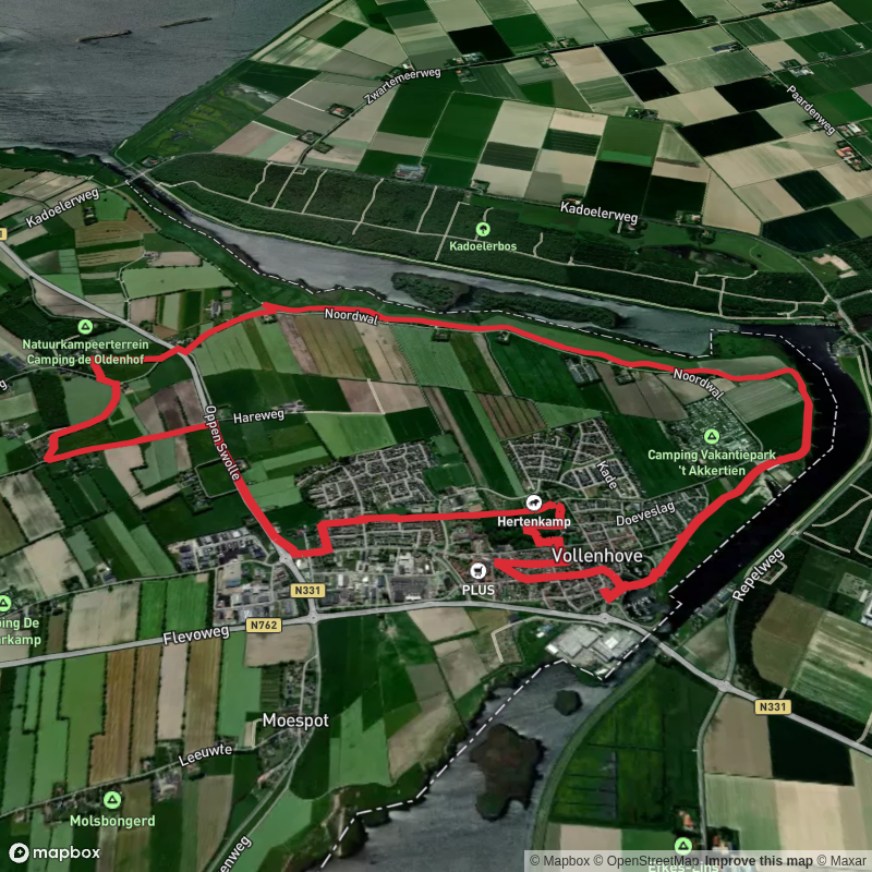 Binnenhaven via WaterReijkpad and Christoffelpad Loop