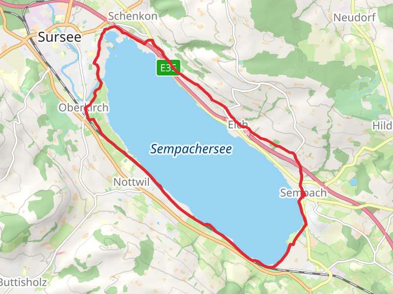 Lake Sempach Circular Path