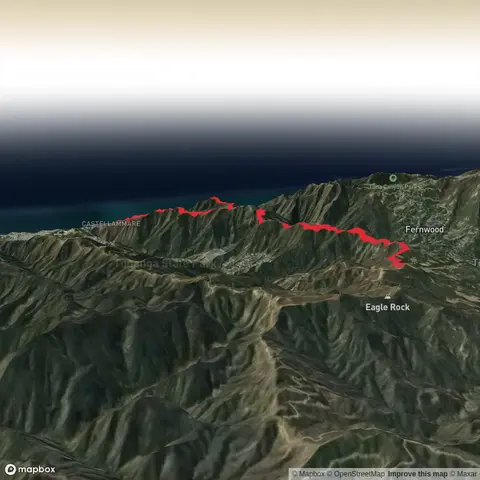 LARC Los Leones to Eagle Spring Fire Road Trail