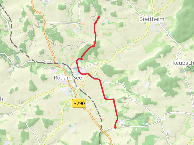 Breitlohsee via Musdorf