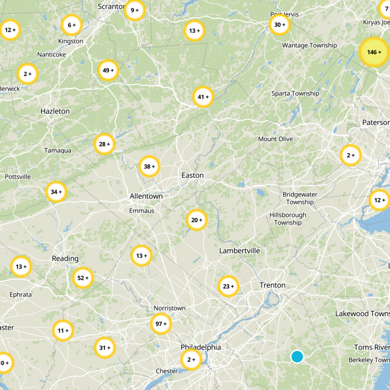 Northampton County Static Map