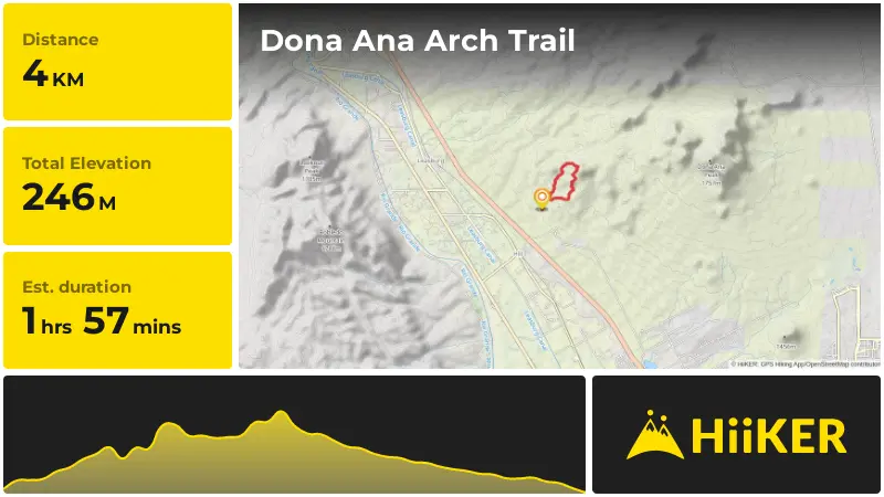 | Dona Ana Arch Trail