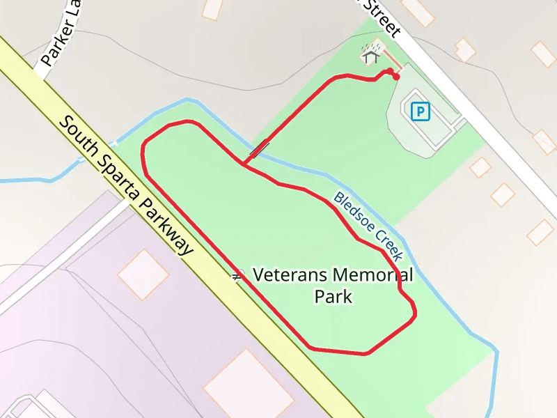 Veterans Memorial Park Loop