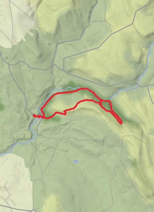 hanging rock, luds church  mobile static map