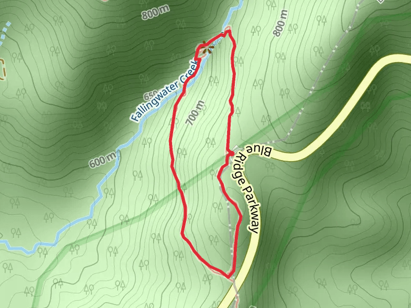 Fallingwater Cascades Trail Loop