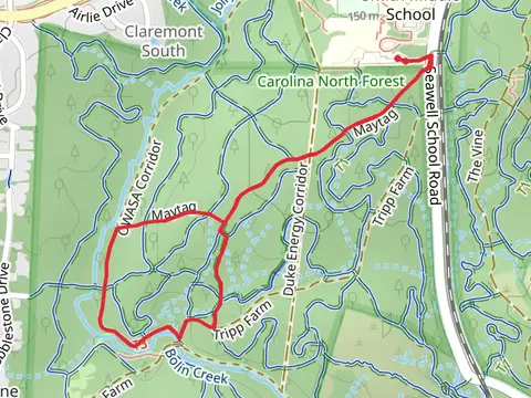 Maytag and Occoneechee Loop