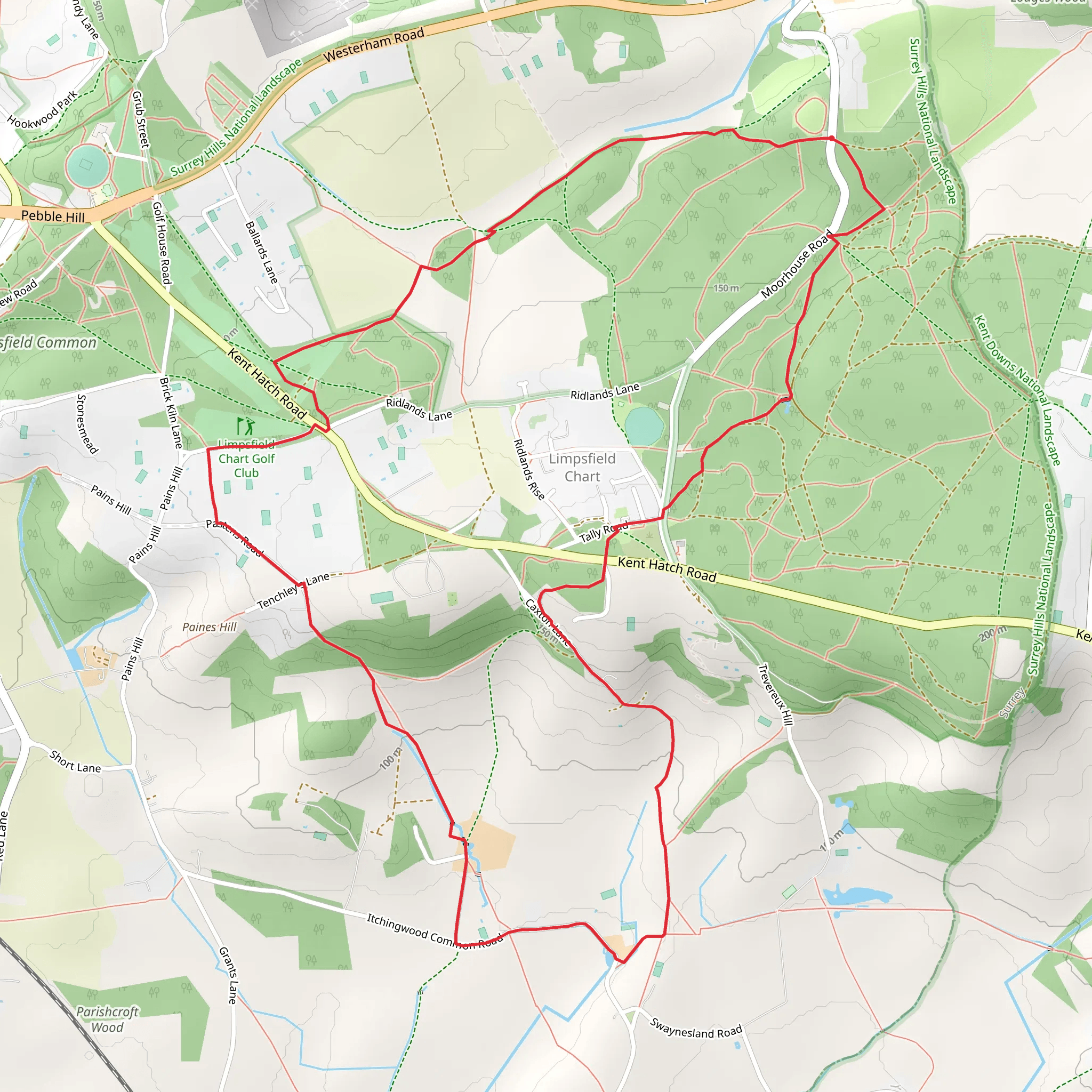 Limpsfield Chart Circular Walk | Surrey | England