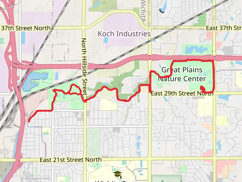 Great Plains Nature Center and Wichita Path