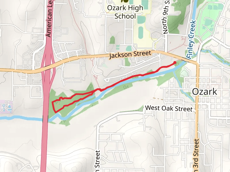Ozark Finley River Greenway Trail