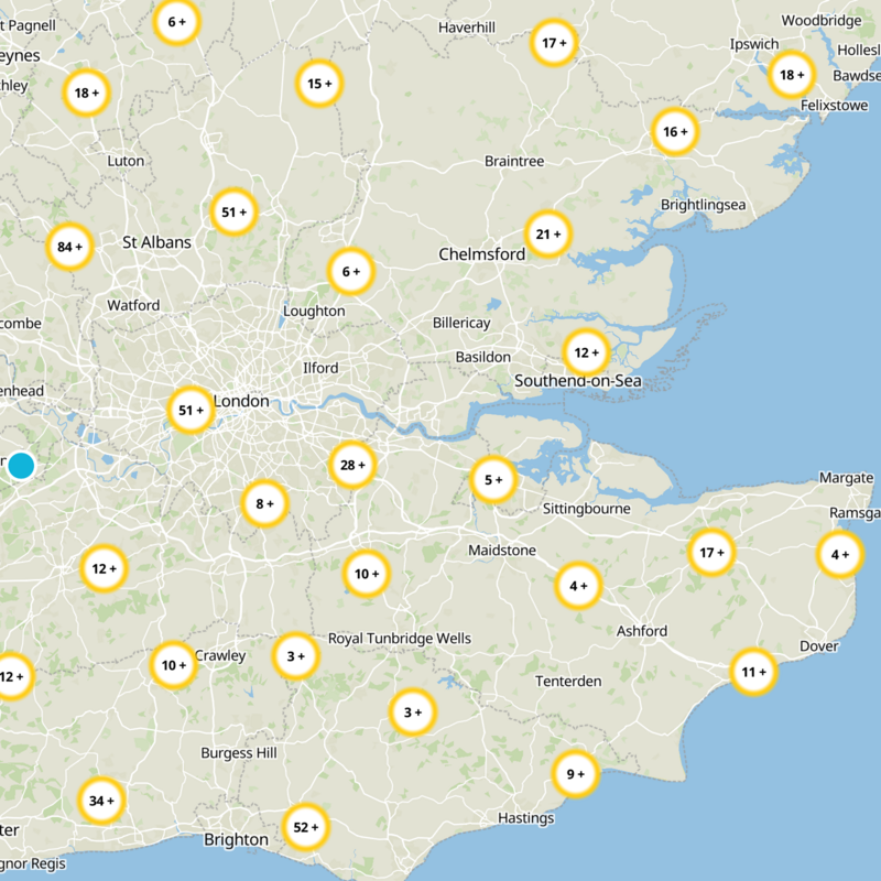 Kent Static Map