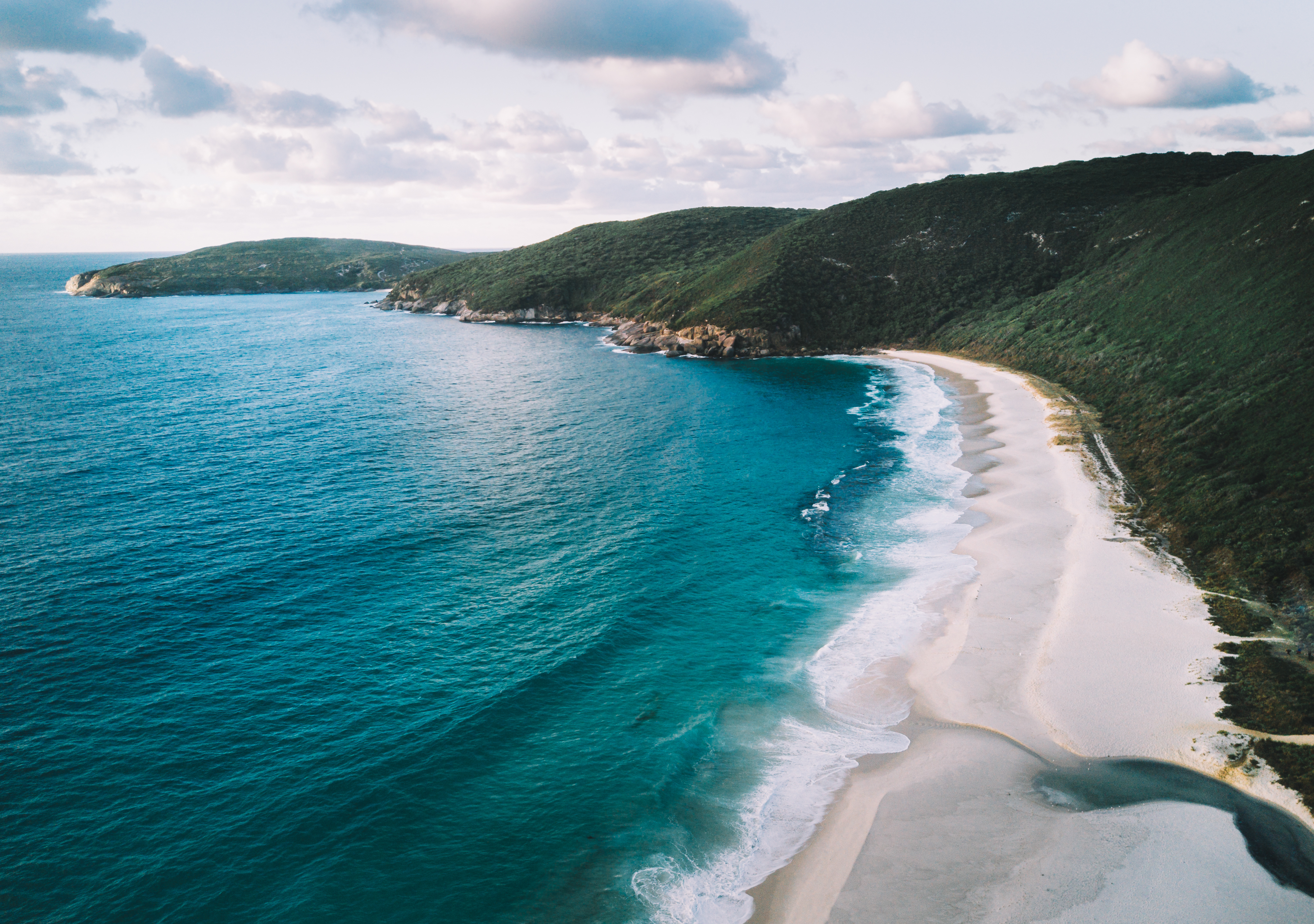 An image depicting the trail West Cape Howe National Park and its surrounding area.