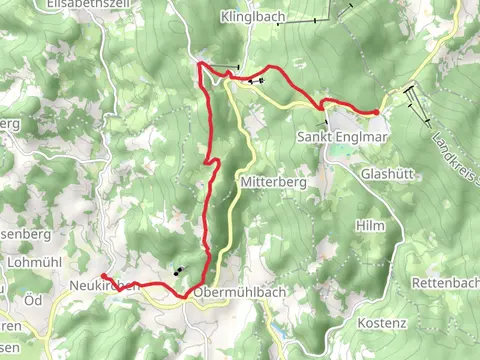 Neukirchen to Markbuchen Walk via Urberberg