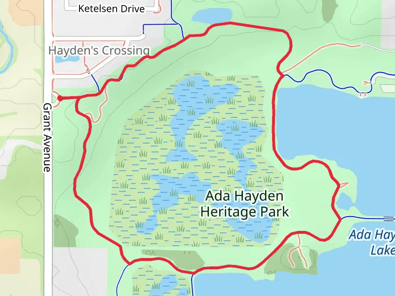 Ada Hayden Park Loop