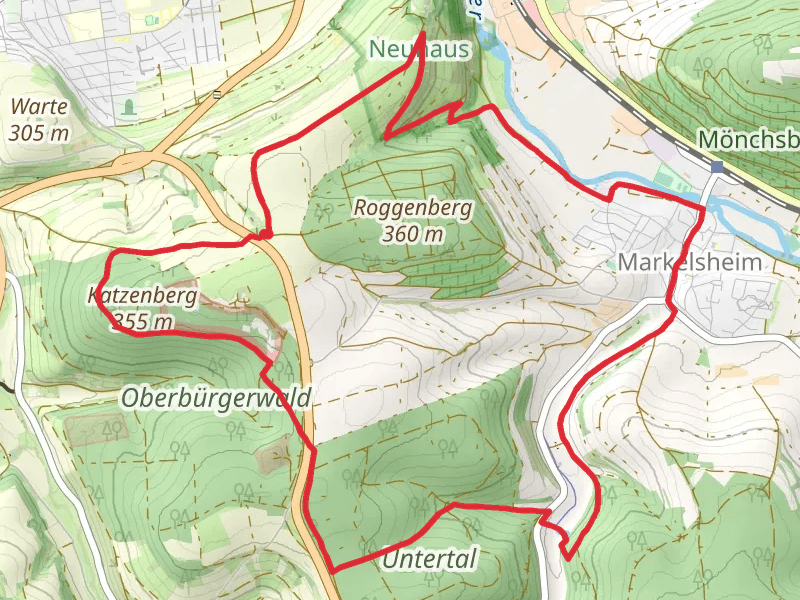 Haeslesweg and Neuhaus Weg