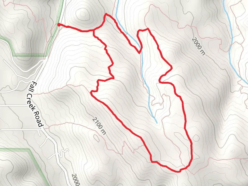 Munger Mountain - Tuscany Loop Trail