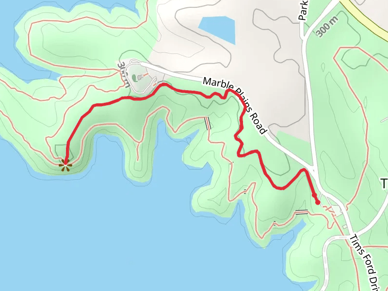 Marble Plains Overlook Trail