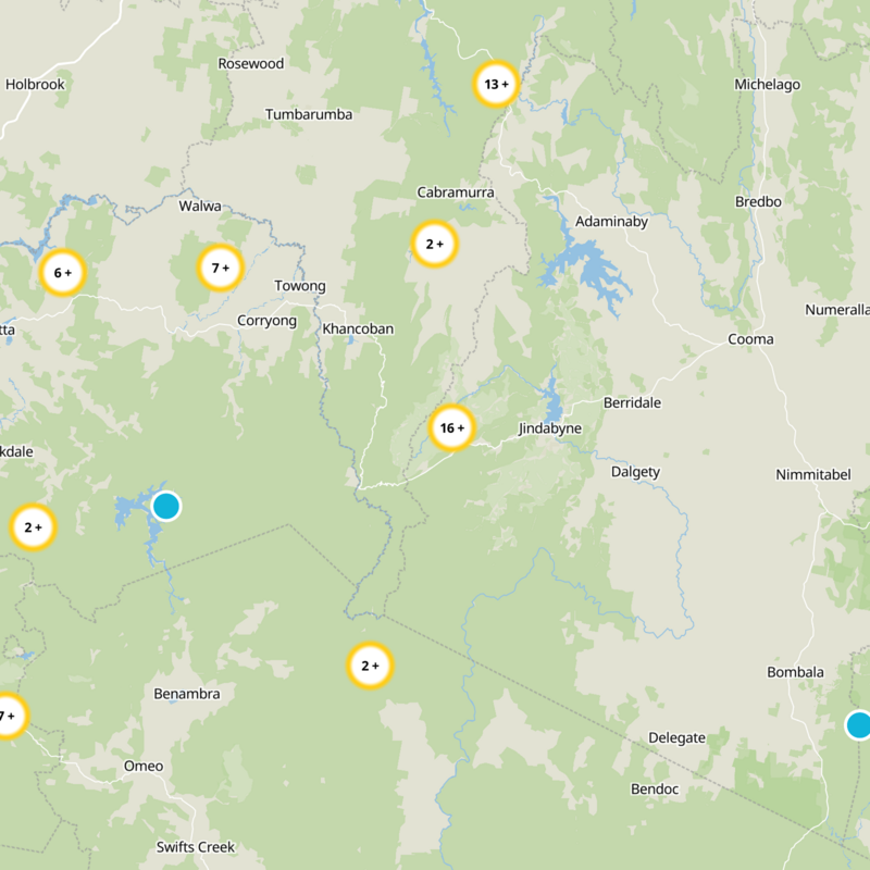 Snowy River Static Map