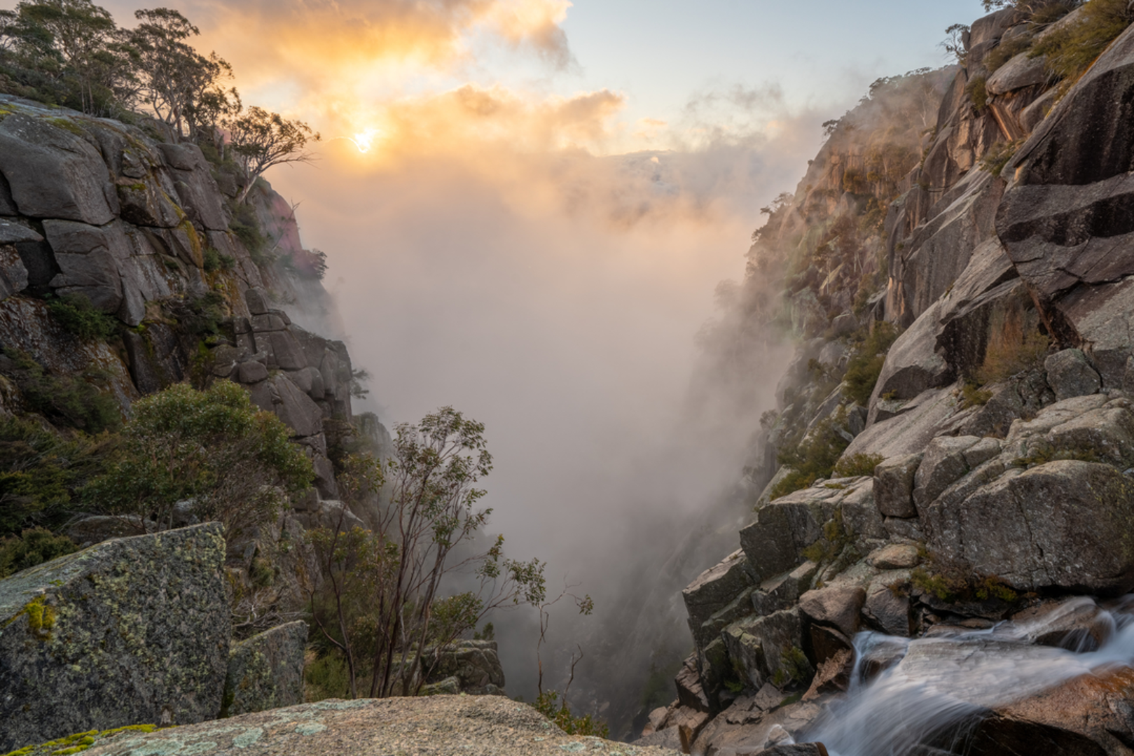 An image depicting the trail The Monolith and Pulpit Rock Trail and its surrounding area.