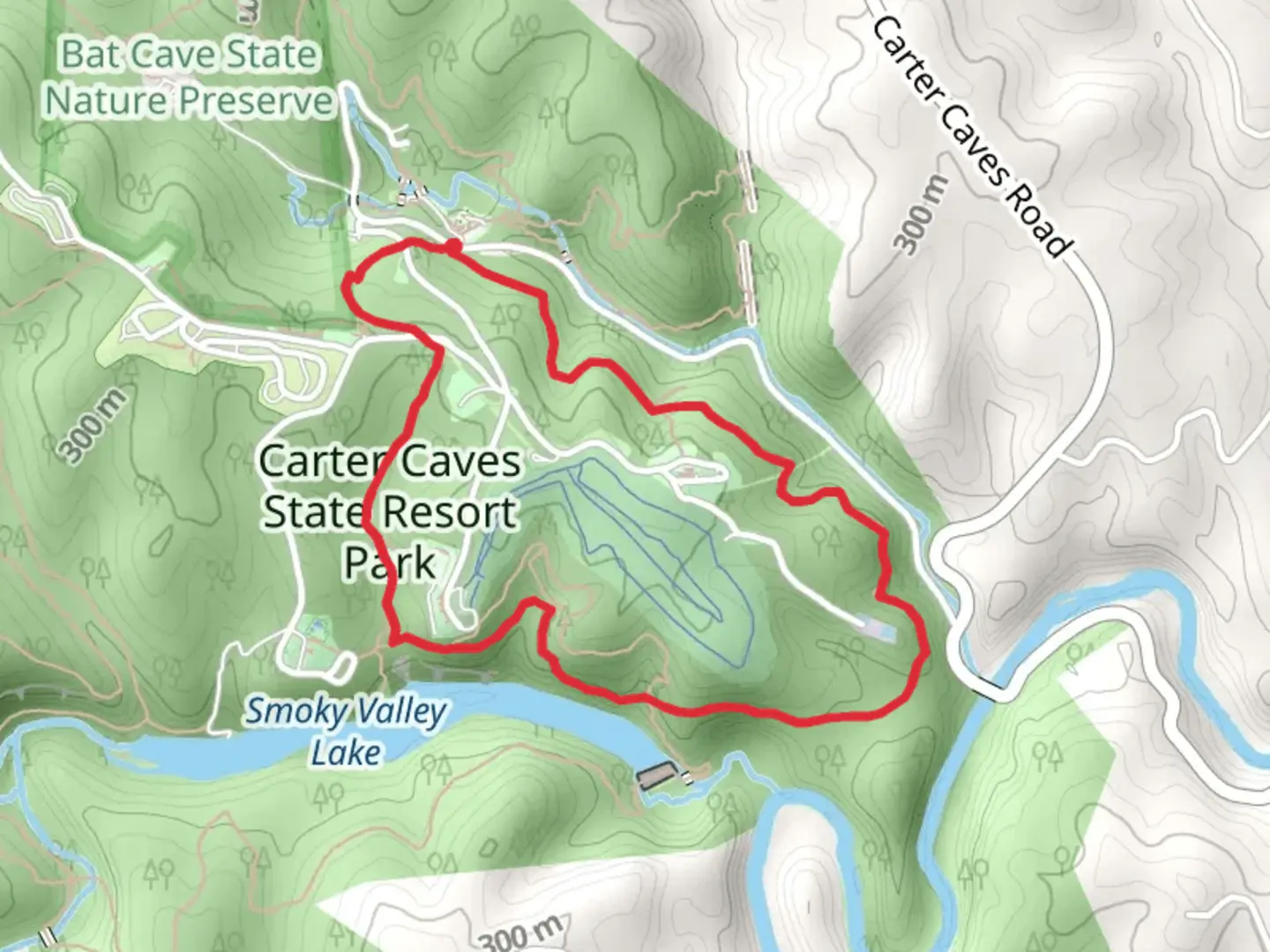 An image depicting the trail Three Bridges Loop Trail and its surrounding area.