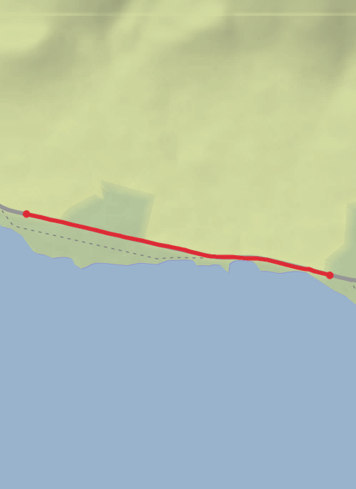 Hike from Porto Torres mobile static map