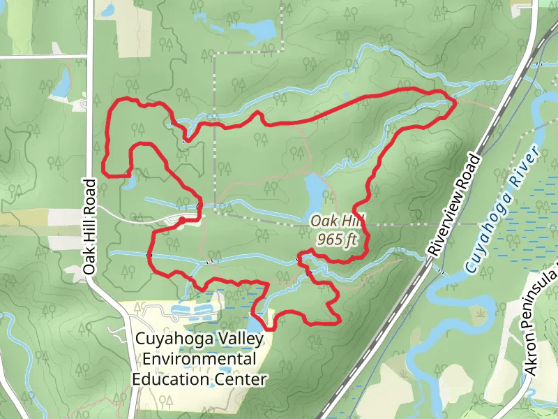 Sylvan Pond and Plateau Trail Loop