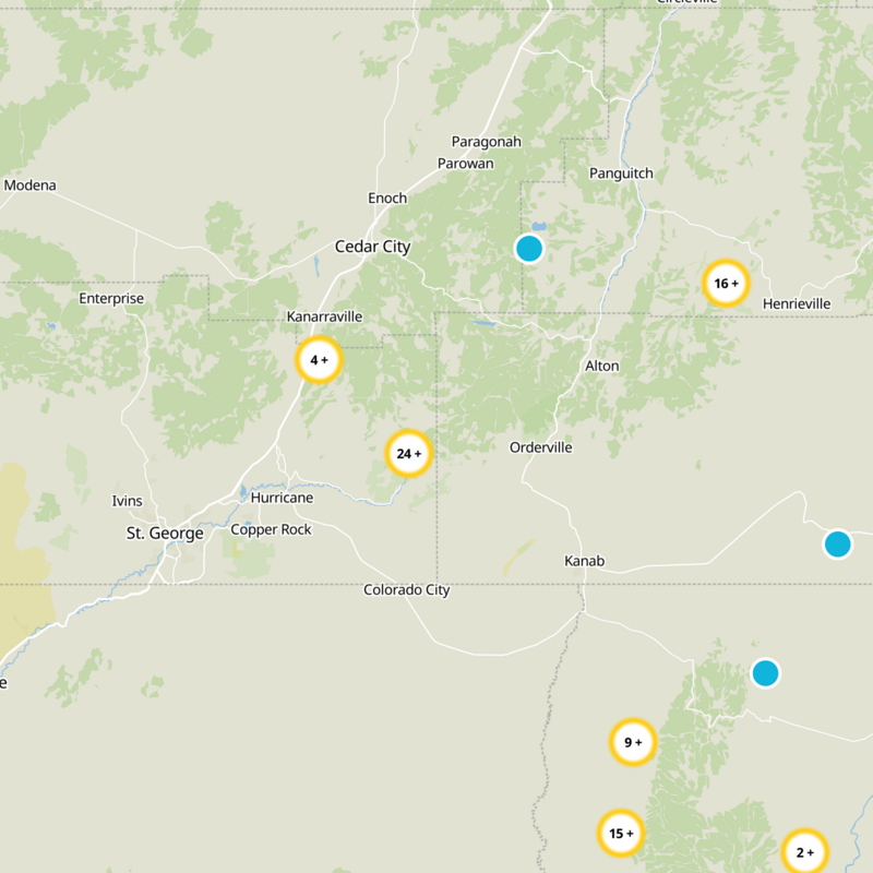 Utah Static Map