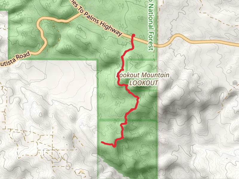 Lookout Mountain via PCT