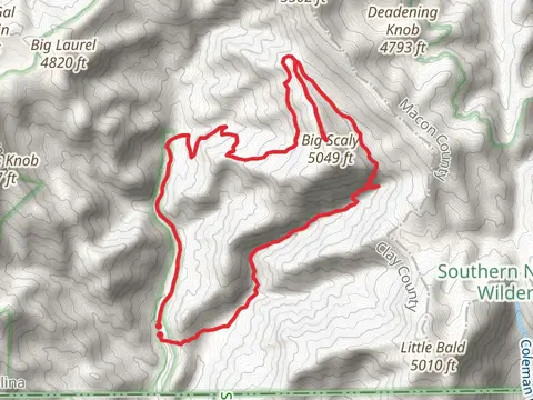 Beech Creek, Big Scaly and Tallulah River Road Loop Trail